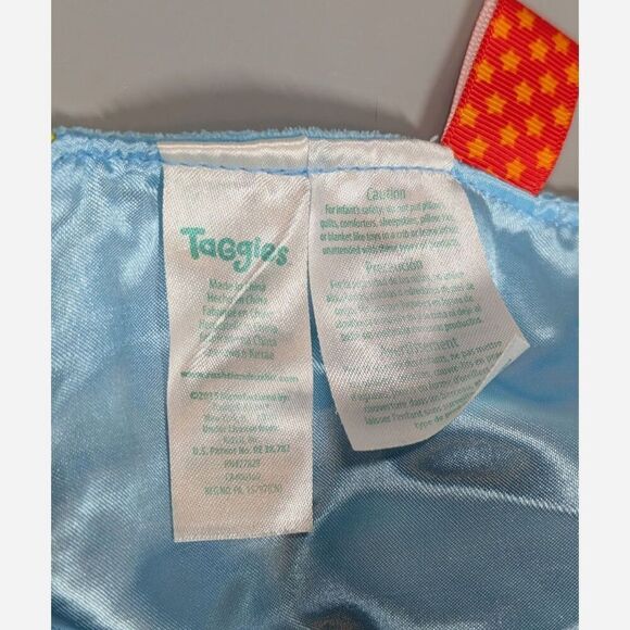 3 Lovey Security Blanket Dinosaur Taggies Bright Starts Rattle Baby Sensory Tag - Picture 8 of 12